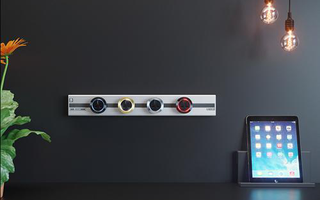 wall track socket