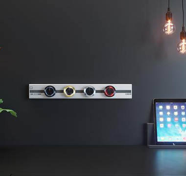 wall track socket
