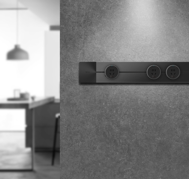 How are track sockets used in modern homes?